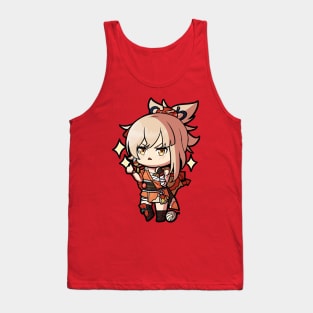 Chibi Yoimiya - Genshin Impact Tank Top